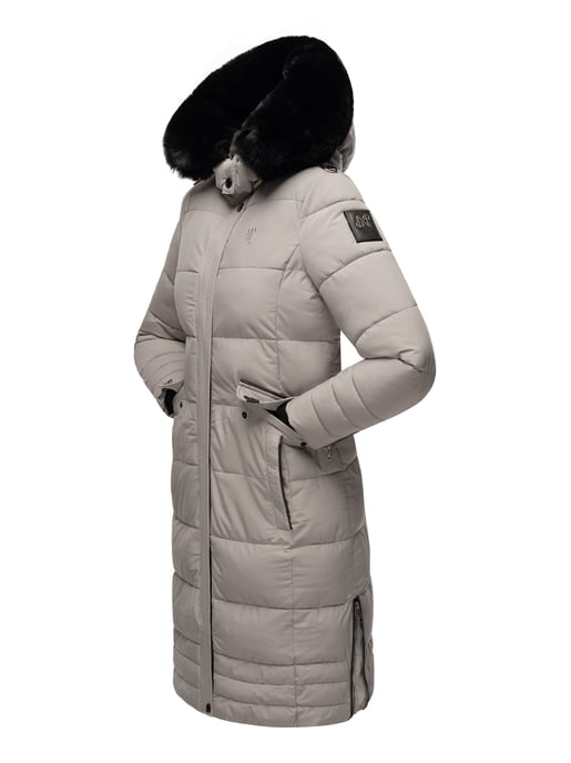 Navahoo Damen Winterjacke Fahmiyaa – Lang, Warm & Funktional mit Kapuze - Image 4