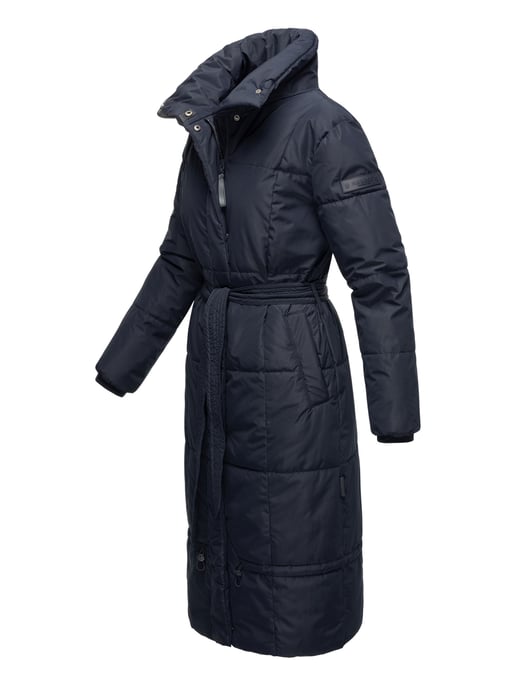 Marikoo Damen Winterjacke Mirenaa – Lang & Elegant Warm - Image 3