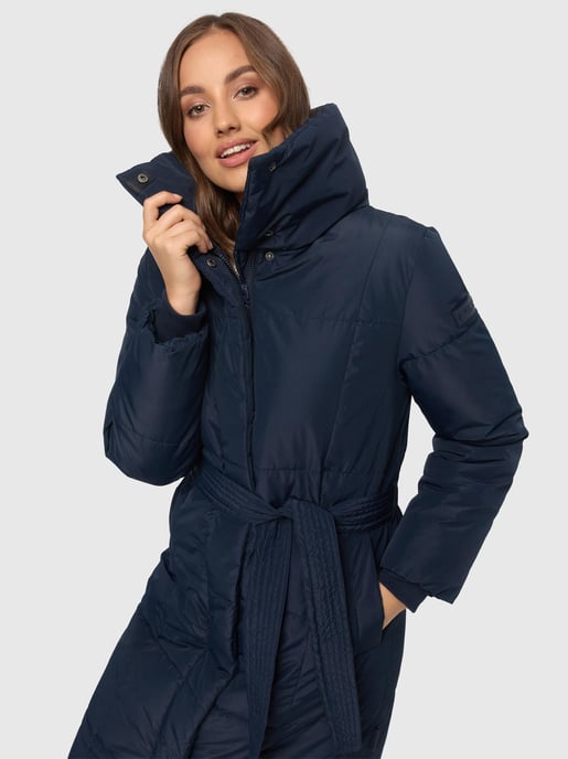 Marikoo Damen Winterjacke Mirenaa – Lang & Elegant Warm - Image 6