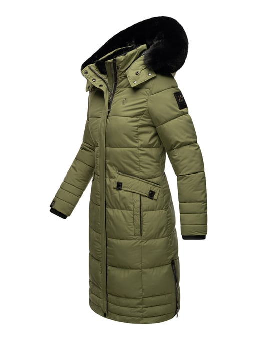Navahoo Damen Winterjacke Fahmiyaa – Lang, Warm & Funktional mit Kapuze - Image 3