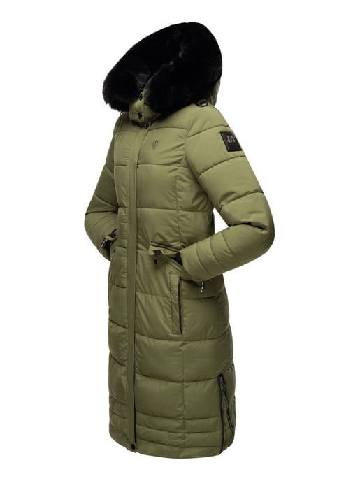 Navahoo Damen Winterjacke Fahmiyaa – Lang, Warm & Funktional mit Kapuze - Image 4