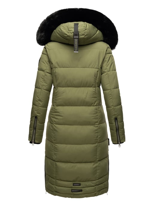 Navahoo Damen Winterjacke Fahmiyaa – Lang, Warm & Funktional mit Kapuze - Image 5