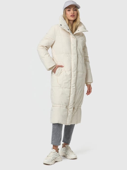 Marikoo Damen Winterjacke Mirenaa – Lang & Elegant Warm - Image 6