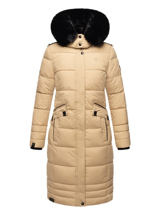 Navahoo Damen Winterjacke Fahmiyaa – Lang, Warm & Funktional mit Kapuze - Image 2