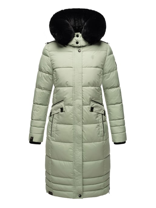 Navahoo Damen Winterjacke Fahmiyaa – Lang, Warm & Funktional mit Kapuze - Image 2
