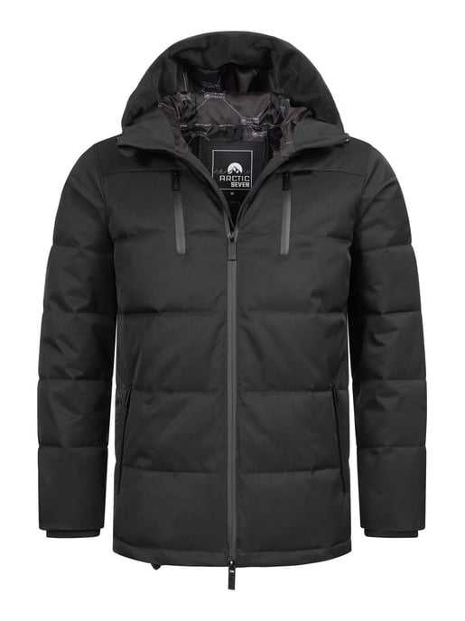 Arctic Seven Herren Winter Steppjacke AS-455 – Robuste Outdoorjacke Mit Kapuze & Wetterschutz - Image 5