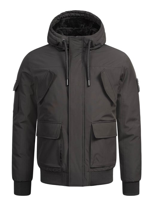 Alessandro Salvarini Herren Winterjacke AS-432 – Klassisch, Mit Fleecefutter & Kapuze - Image 2