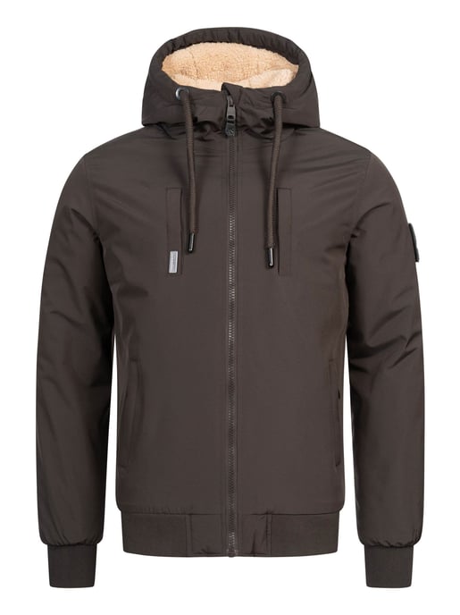 Alessandro Salvarini Herren Winterjacke AS-431 – Warm, Mit Teddyfellfutter & Kapuze - Image 2