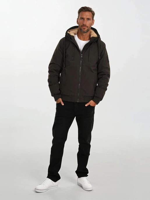 Alessandro Salvarini Herren Winterjacke AS-431 – Warm, Mit Teddyfellfutter & Kapuze - Image 6