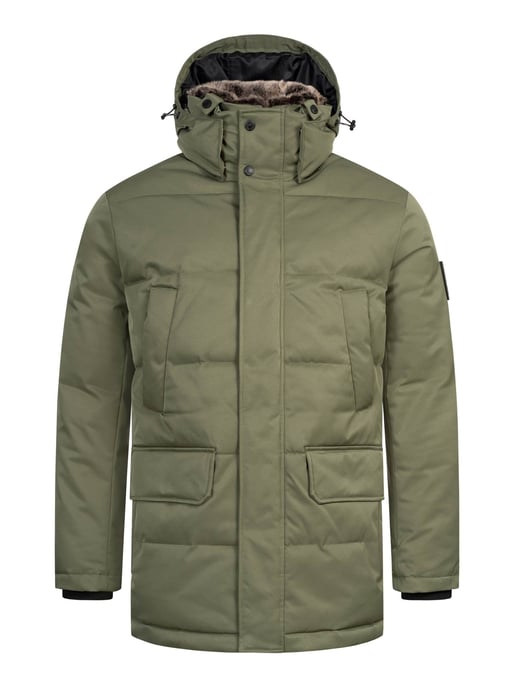 Alessandro Salvarini Herren Winterjacke AS-456 – Stilvoll, Wasserabweisend Mit Abnehmbarer Kapuze - Image 2