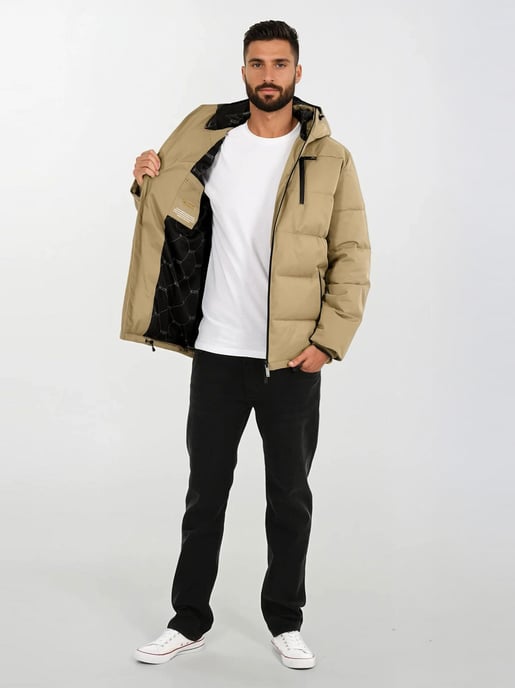 Arctic Seven Herren Winter Steppjacke AS-455 – Robuste Outdoorjacke Mit Kapuze & Wetterschutz - Image 3