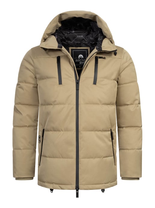 Arctic Seven Herren Winter Steppjacke AS-455 – Robuste Outdoorjacke Mit Kapuze & Wetterschutz - Image 5