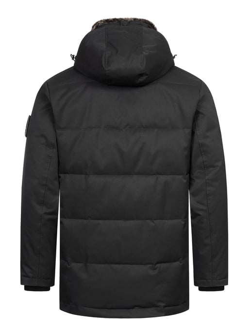Alessandro Salvarini Herren Winterjacke AS-456 – Stilvoll, Wasserabweisend Mit Abnehmbarer Kapuze - Image 4