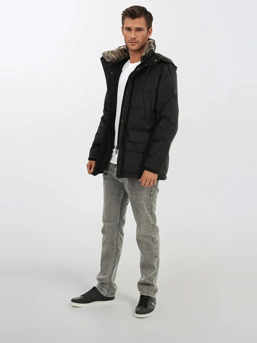 Alessandro Salvarini Herren Winterjacke AS-456 – Stilvoll, Wasserabweisend Mit Abnehmbarer Kapuze - Image 6