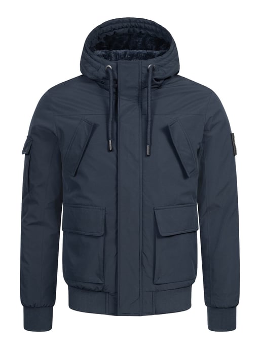 Alessandro Salvarini Herren Winterjacke AS-432 – Klassisch, Mit Fleecefutter & Kapuze - Image 2