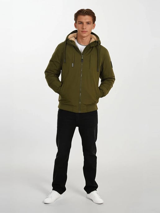 Alessandro Salvarini Herren Winterjacke AS-431 – Warm, Mit Teddyfellfutter & Kapuze - Image 6