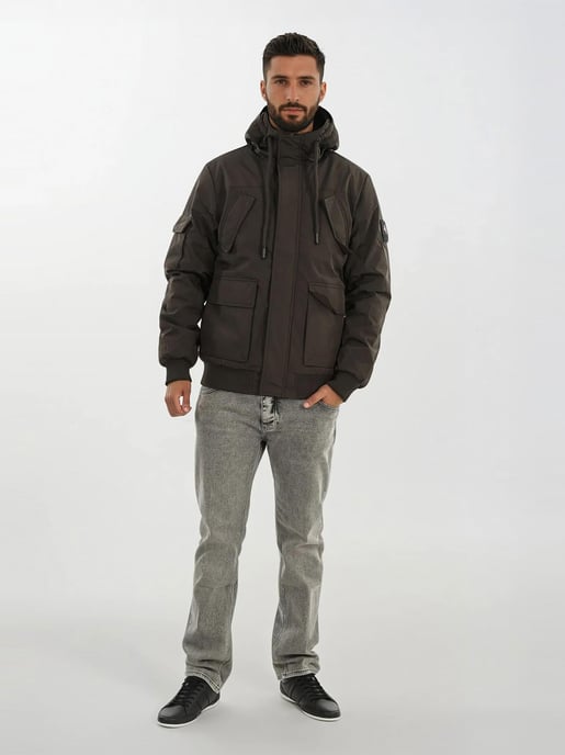 Alessandro Salvarini Herren Winterjacke AS-432 – Klassisch, Mit Fleecefutter & Kapuze - Image 6