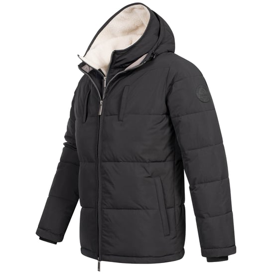Alessandro Salvarini Herren Winter Steppjacke AS-457 – 2in1 Mit Herausnehmbarem Teddyfleece & Doppelkappe - Image 4