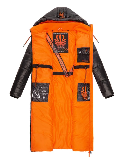 Navahoo Damen Wintermantel Schmuseengel – Lang & Elegant Warm - Image 6