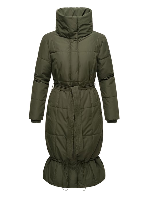 Marikoo Damen Winterjacke Mirenaa – Lang & Elegant Warm - Image 2