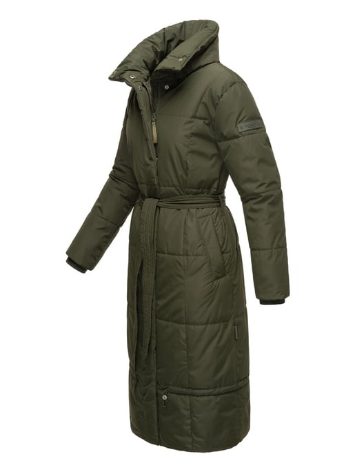 Marikoo Damen Winterjacke Mirenaa – Lang & Elegant Warm - Image 3