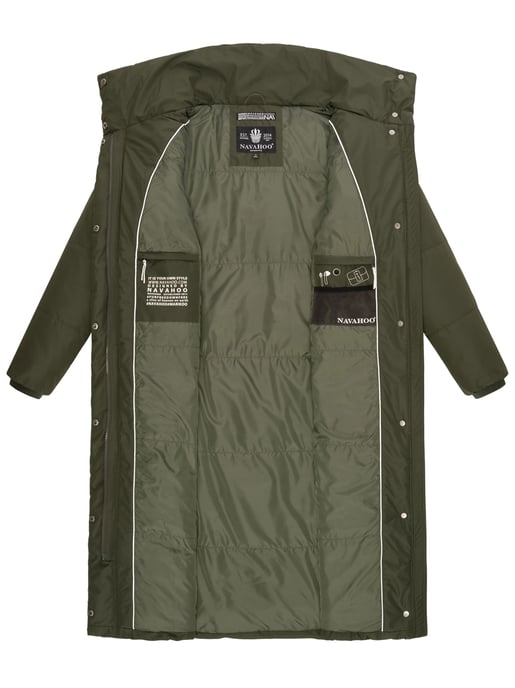 Marikoo Damen Winterjacke Mirenaa – Lang & Elegant Warm - Image 5