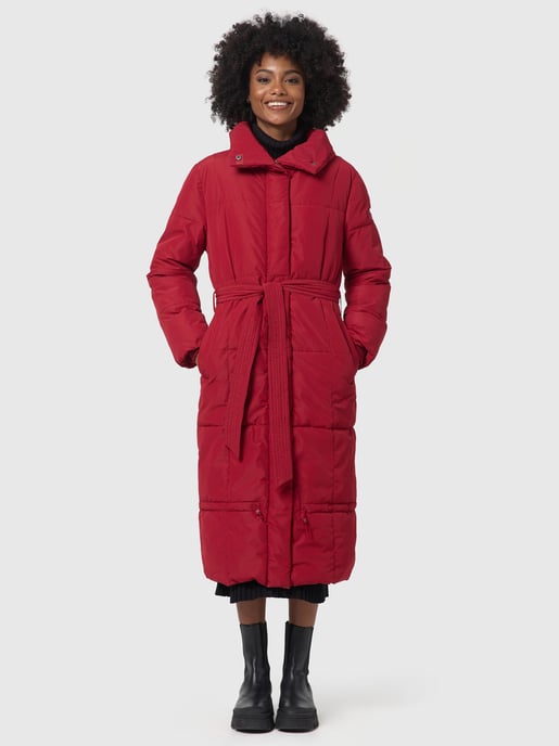Marikoo Damen Winterjacke Mirenaa – Lang & Elegant Warm - Image 6
