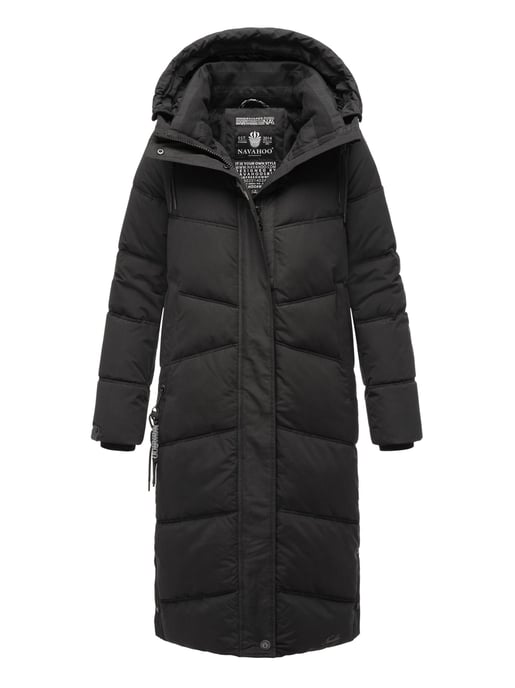 Navahoo Damen Winterjacke Kuschelmausi – Extra Lang & Kuschelig Warm - Image 1