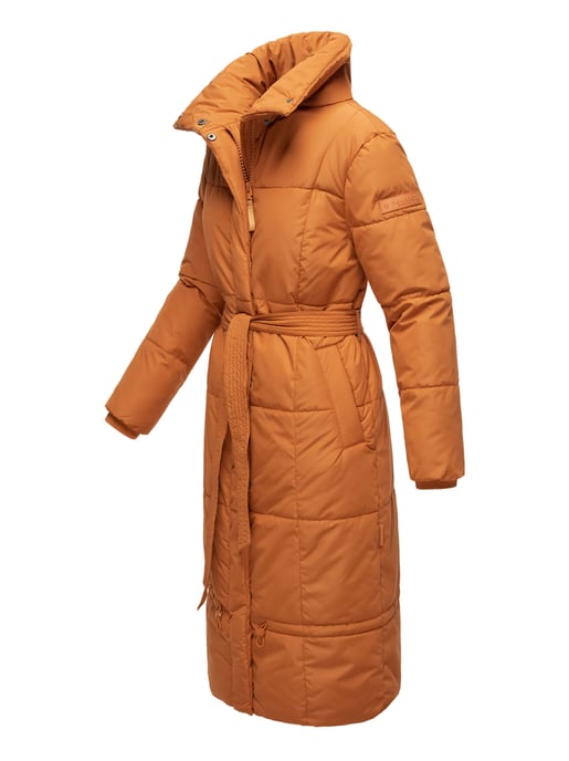 Marikoo Damen Winterjacke Mirenaa – Lang & Elegant Warm - Image 3