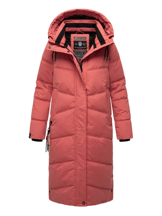 Navahoo Damen Winterjacke Kuschelmausi – Extra Lang & Kuschelig Warm - Image 1
