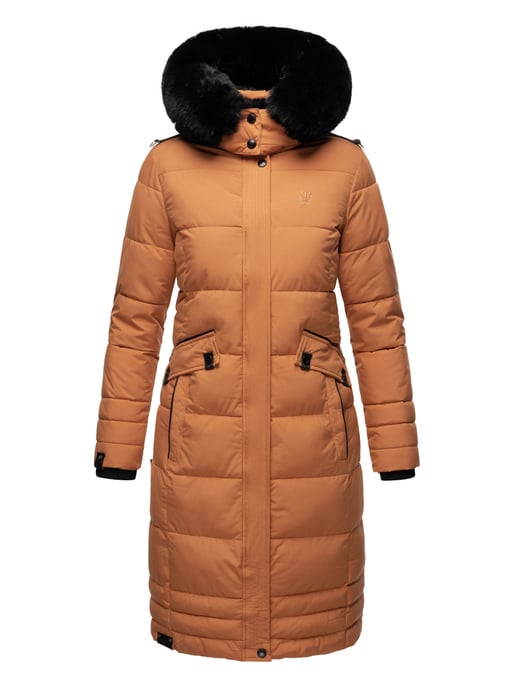 Navahoo Damen Winterjacke Fahmiyaa – Lang, Warm & Funktional mit Kapuze - Image 2