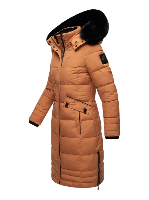Navahoo Damen Winterjacke Fahmiyaa – Lang, Warm & Funktional mit Kapuze - Image 3
