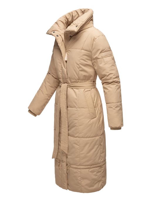Marikoo Damen Winterjacke Mirenaa – Lang & Elegant Warm - Image 3