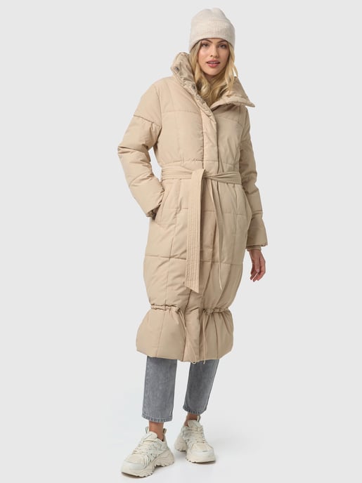 Marikoo Damen Winterjacke Mirenaa – Lang & Elegant Warm - Image 6