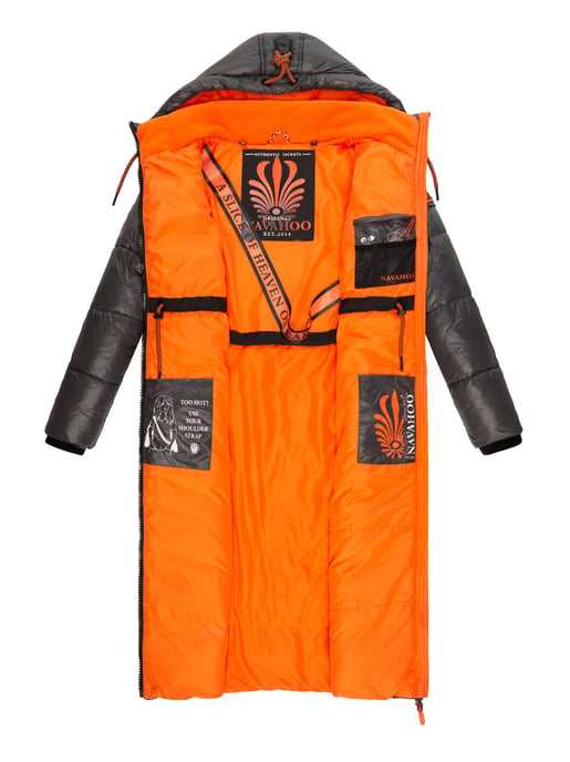 Navahoo Damen Wintermantel Schmuseengel – Lang & Elegant Warm - Image 6