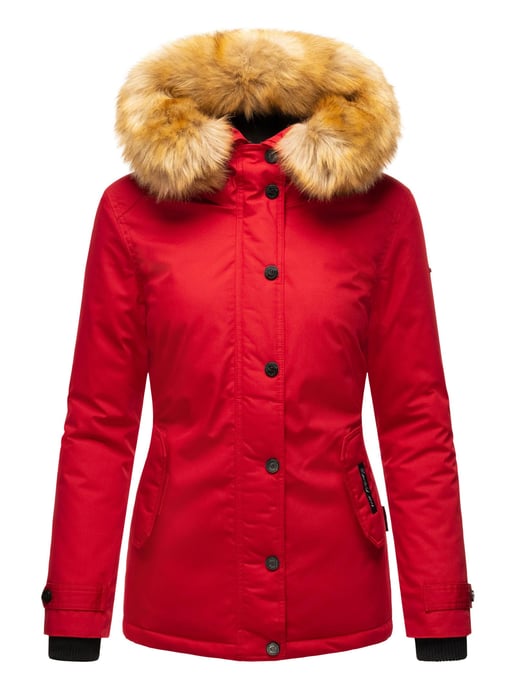 Navahoo Damen Winterjacke Laura – Warm, Stylisch & Mit Abnehmbarem Kunstfellkragen - Image 2