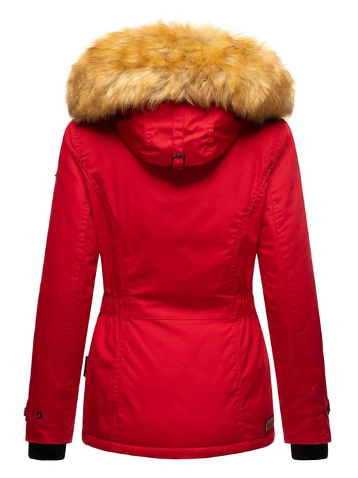 Navahoo Damen Winterjacke Laura – Warm, Stylisch & Mit Abnehmbarem Kunstfellkragen - Image 4