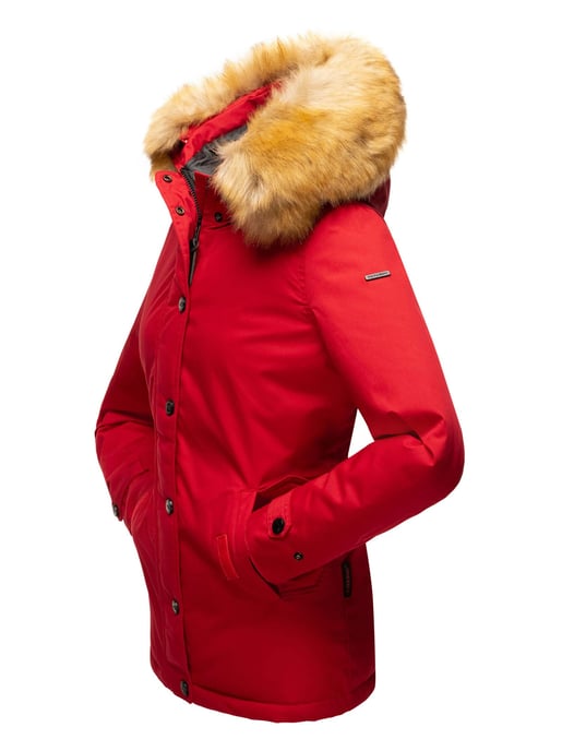 Navahoo Damen Winterjacke Laura – Warm, Stylisch & Mit Abnehmbarem Kunstfellkragen - Image 5