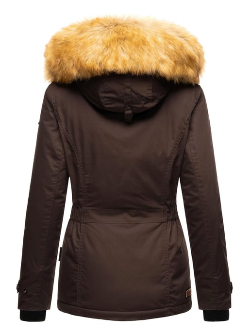 Navahoo Damen Winterjacke Laura – Warm, Stylisch & Mit Abnehmbarem Kunstfellkragen - Image 4