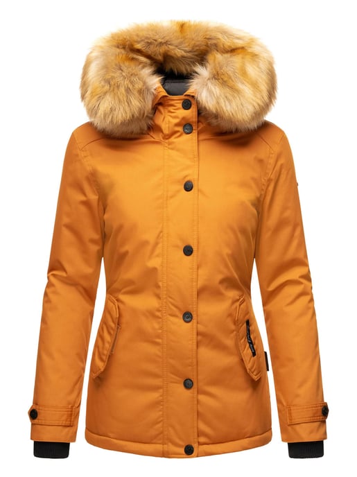 Navahoo Damen Winterjacke Laura – Warm, Stylisch & Mit Abnehmbarem Kunstfellkragen - Image 2