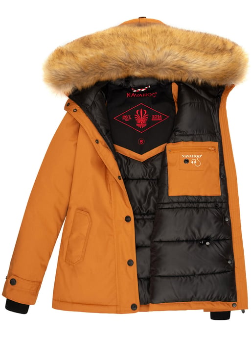 Navahoo Damen Winterjacke Laura – Warm, Stylisch & Mit Abnehmbarem Kunstfellkragen - Image 6