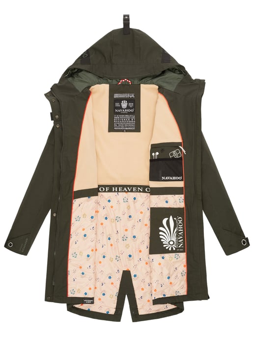 Navahoo Damen Parka Pfefferschote – Leicht, Stylisch & Funktional - Image 5