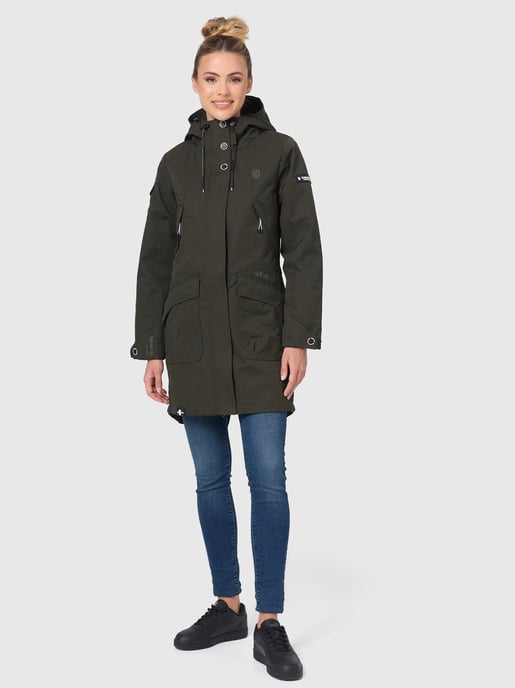 Navahoo Damen Parka Pfefferschote – Leicht, Stylisch & Funktional - Image 6