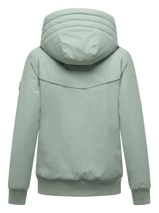 Marikoo Damen Winterjacke Mooni 16 im sportlichen Bomber-Stil mit Kapuze - Image 3