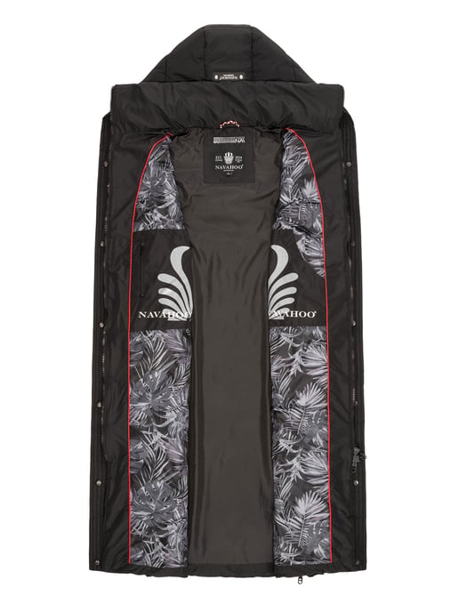 Navahoo Damen Steppweste Brezelchen – Lang & Stylisch Warm - Image 5