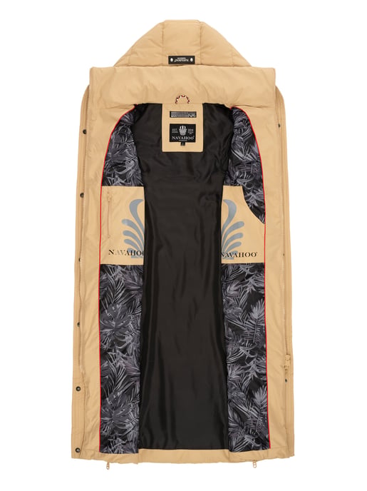 Navahoo Damen Steppweste Brezelchen – Lang & Stylisch Warm - Image 5