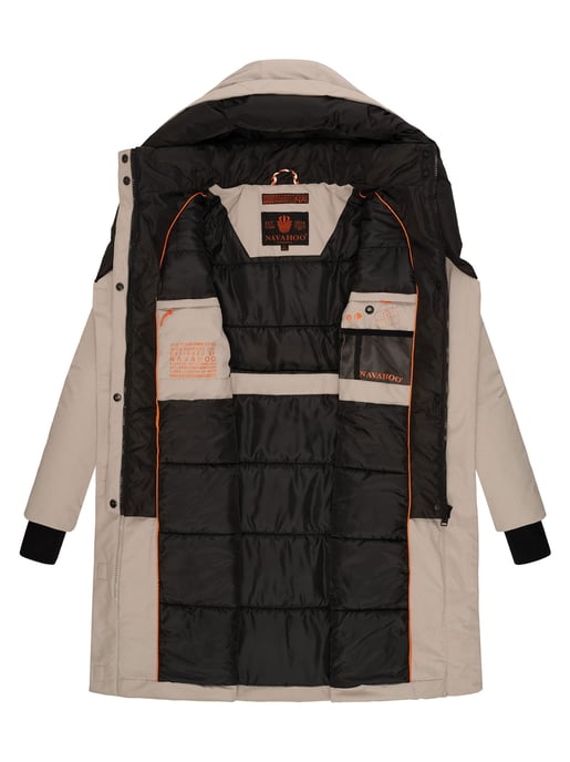 Navahoo Damen Winterjacke Snowelf – Leicht & Warm mit Magnetverschluss - Image 4