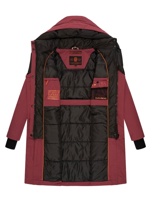 Navahoo Damen Winterjacke Snowelf – Leicht & Warm mit Magnetverschluss - Image 4