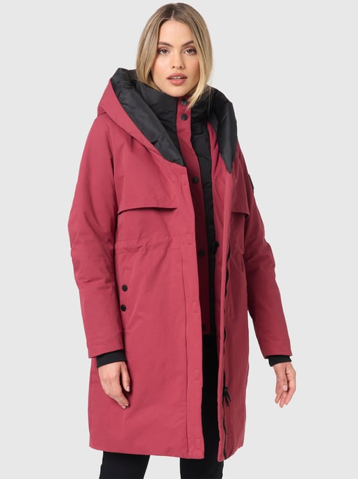 Navahoo Damen Winterjacke Snowelf – Leicht & Warm mit Magnetverschluss - Image 5