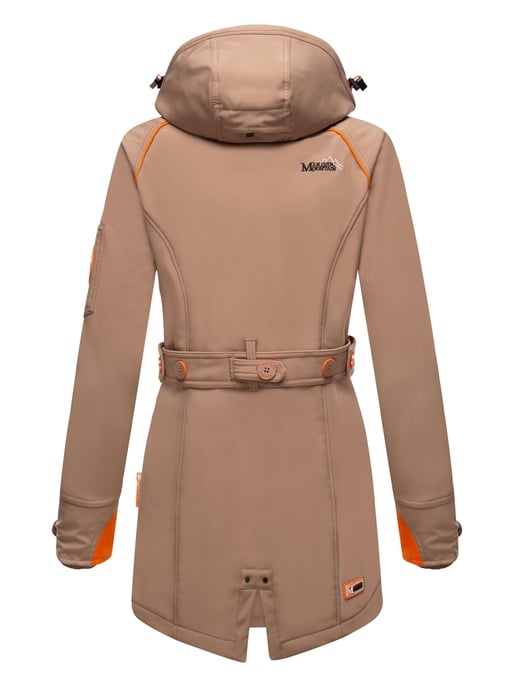 Marikoo Damen Softshelljacke – Soulinaa, wasserdicht mit abnehmbarer Kapuze - Image 5